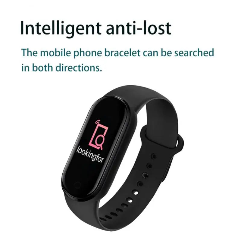 M6 Smart Watch Men/Women Fitness [Heart Rate Blood Pressure]